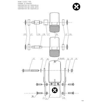 Marwe 700A Classic Spare Parts