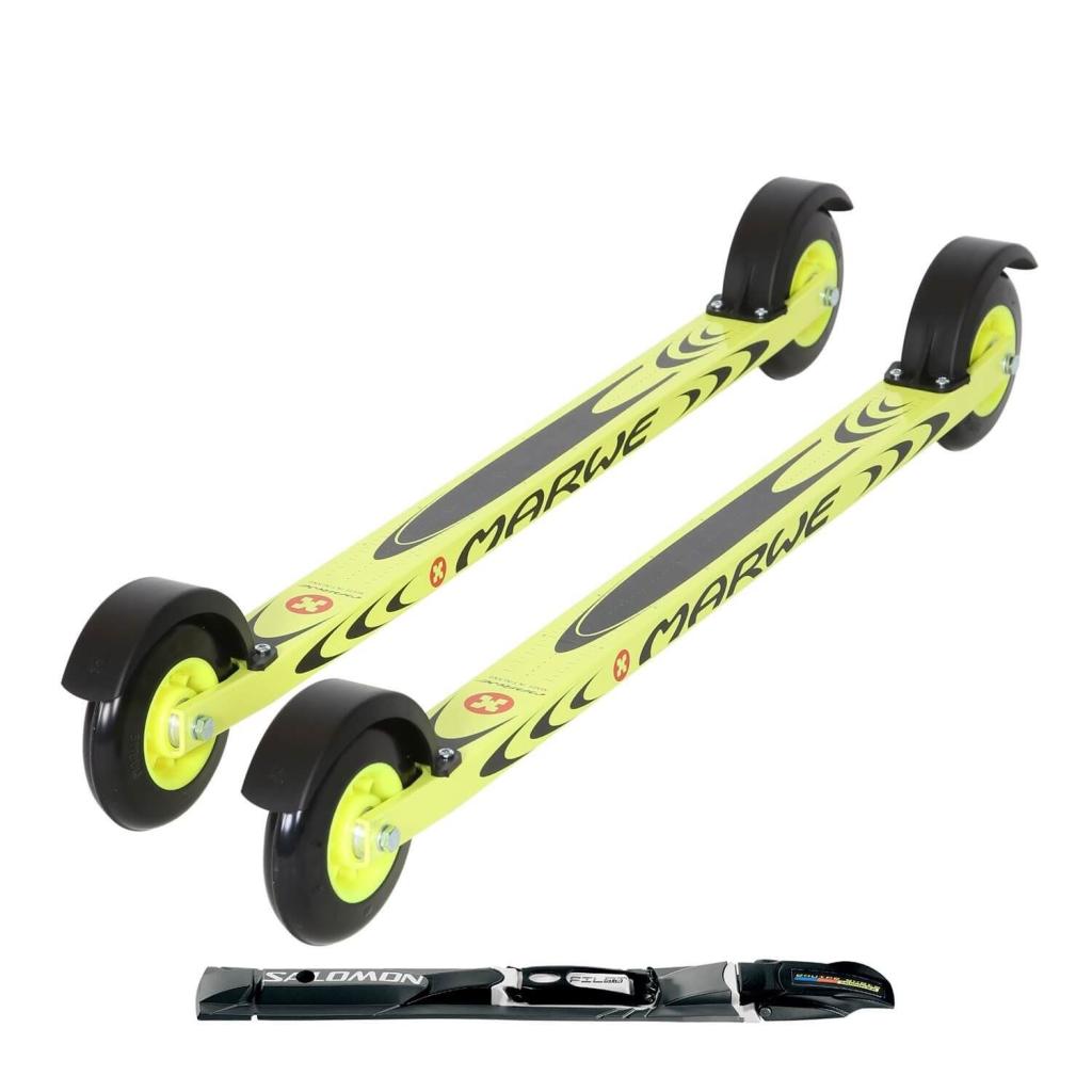 Testsetup SNS Pilot Binding Marwe 610 A Skating Test SNS