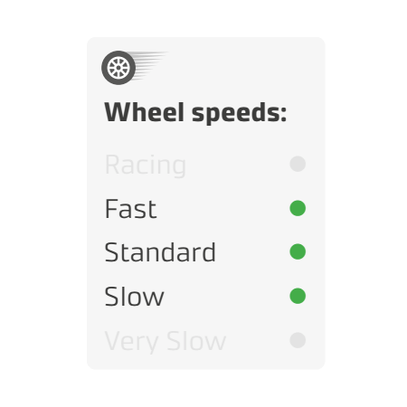 Skiroller Geschwindigkeit