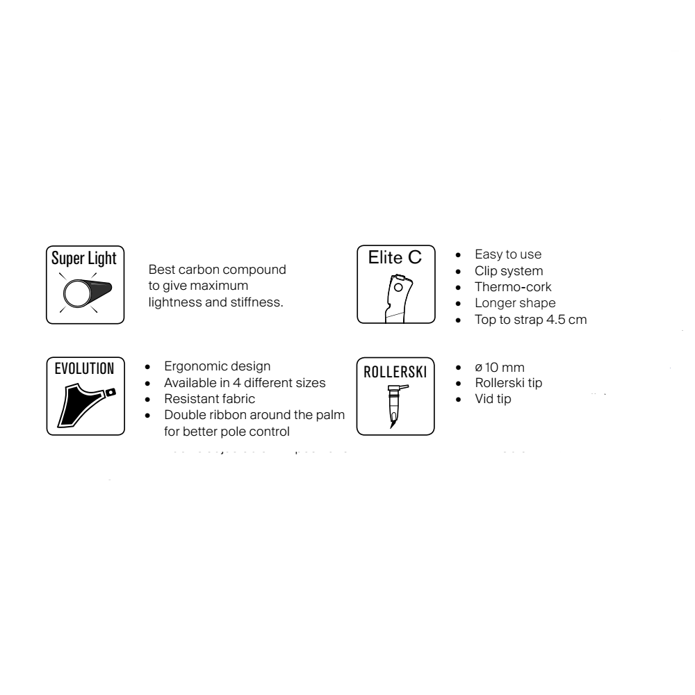 KVPlus Skiroller Stock Features